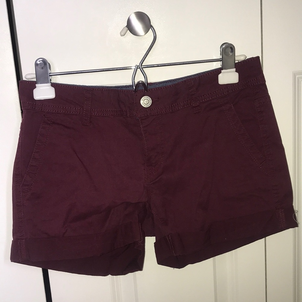 Prince & Fox maroon shorts!